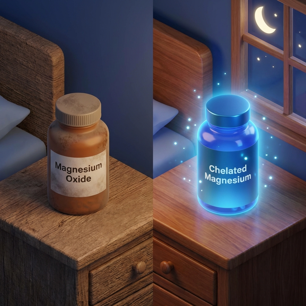 2026 최신/ 수면 장애엔 ‘이’ 마그네슘이 정답입니다 (산화 vs 킬레이트)