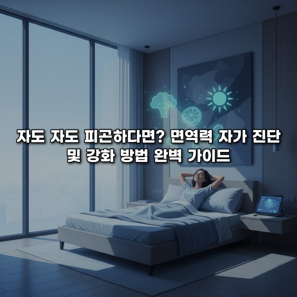 자도 자도 피곤하다면? 면역력 자가 진단 및 강화 방법 완벽 가이드