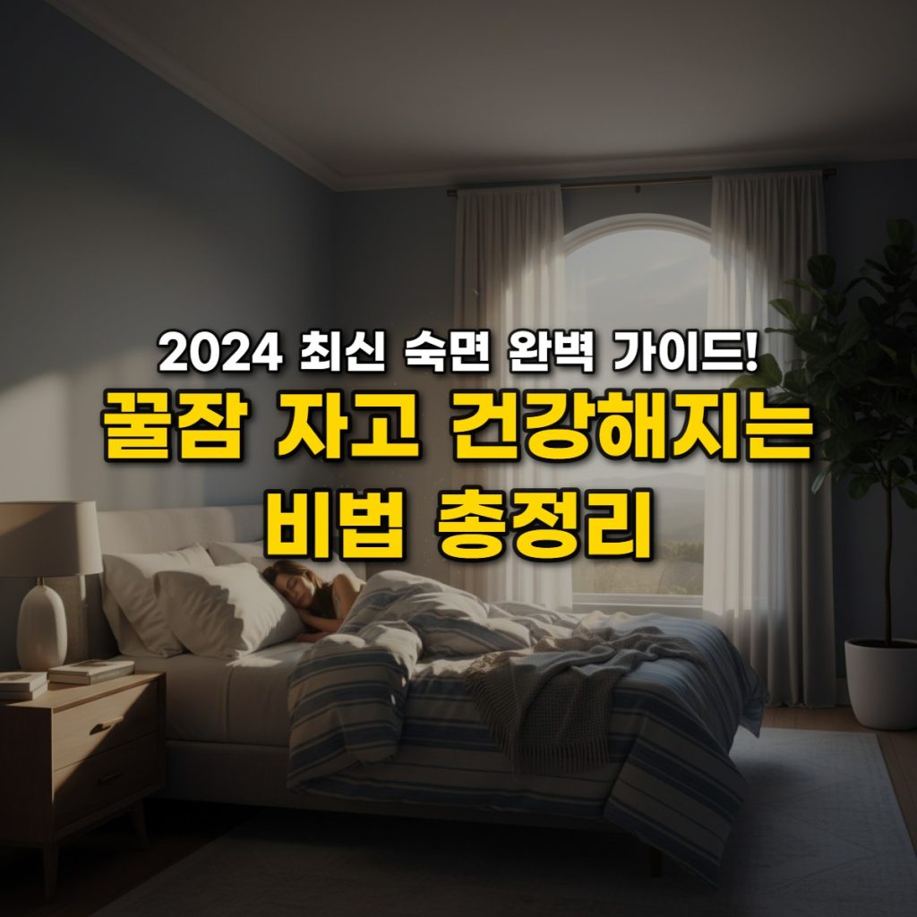꿀잠 자고 건강해지자! 숙면이 당신에게 줄 최고의 선물