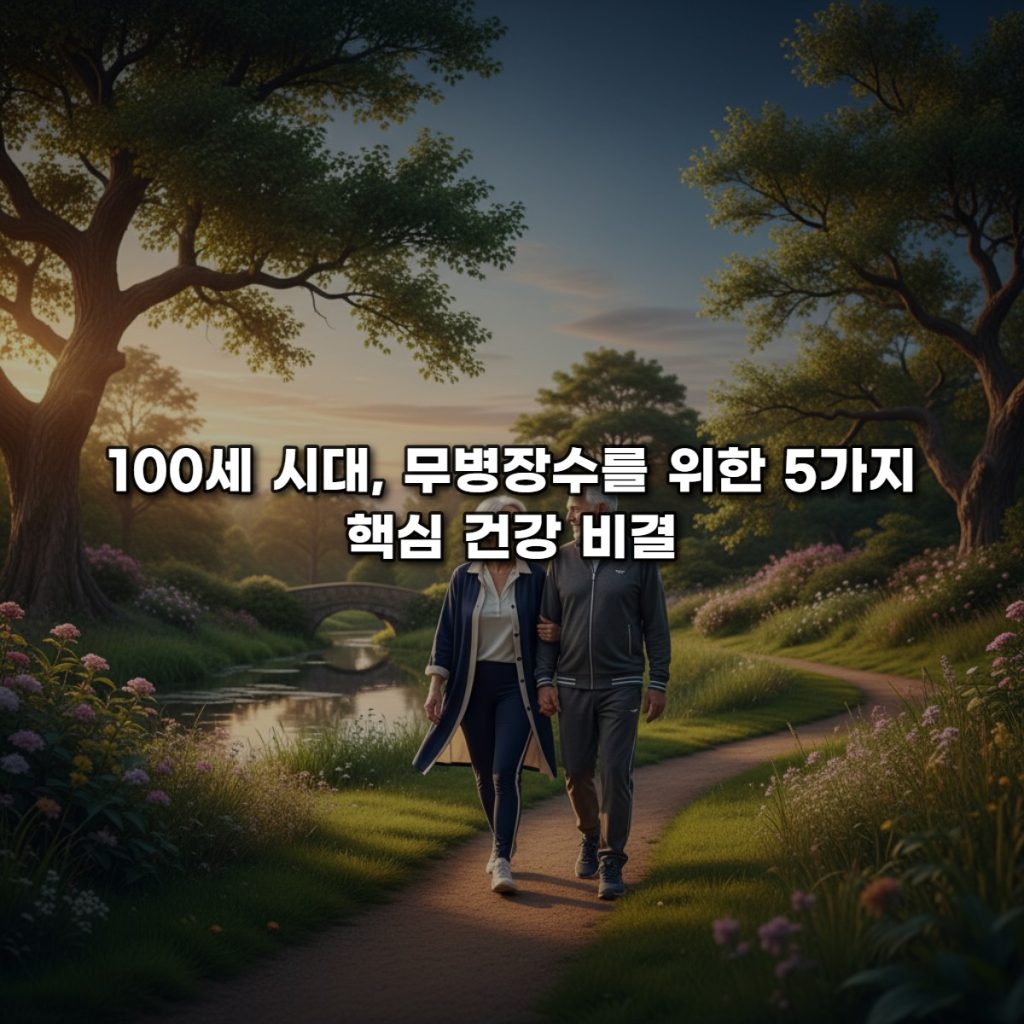 100세 시대, 무병장수를 위한 5가지 핵심 건강 비결