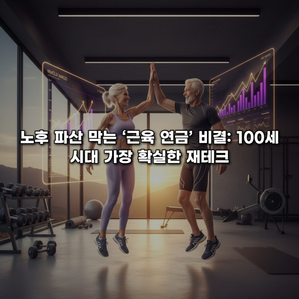 노후 파산 막는 ‘근육 연금’ 비결: 100세 시대 가장 확실한 재테크
