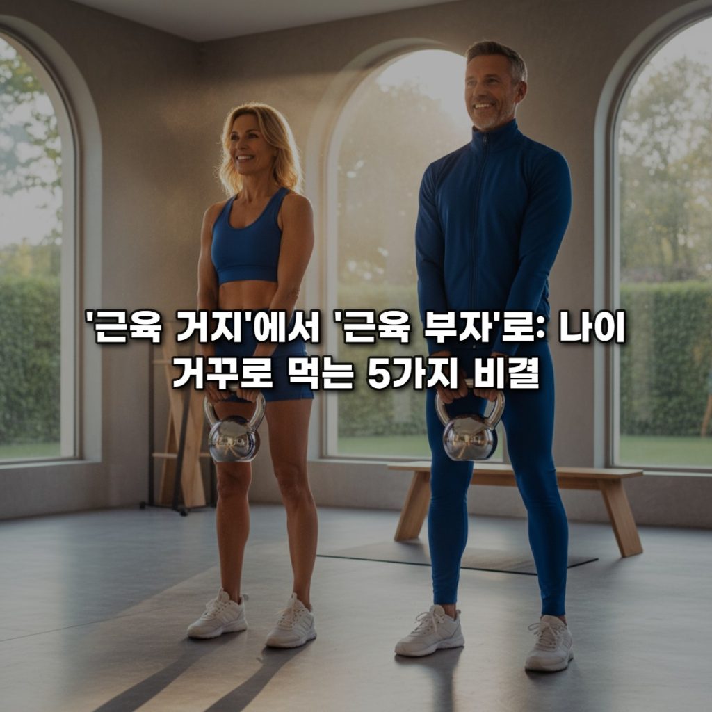 ‘근육 거지’에서 ‘근육 부자’로: 나이 거꾸로 먹는 5가지 비결
