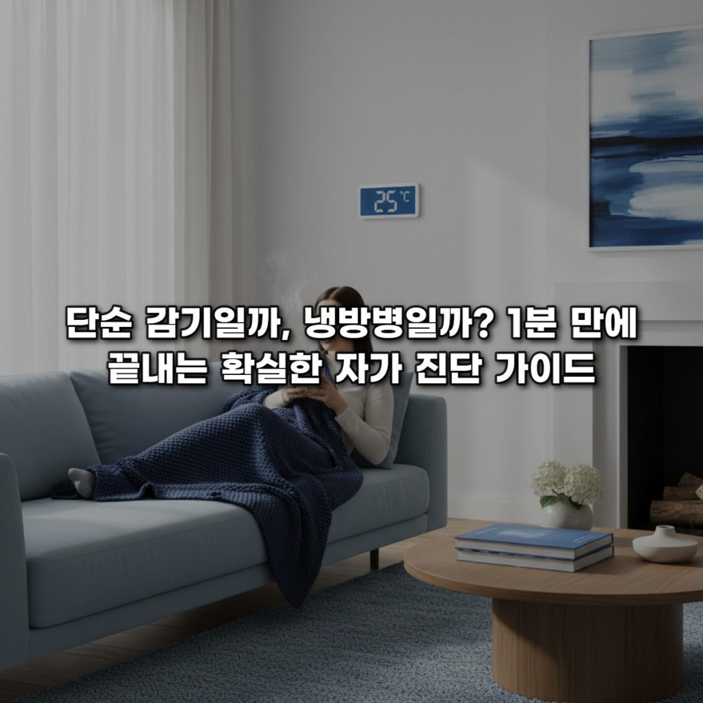 단순 감기일까, 냉방병일까? 1분 만에 끝내는 확실한 자가 진단 가이드