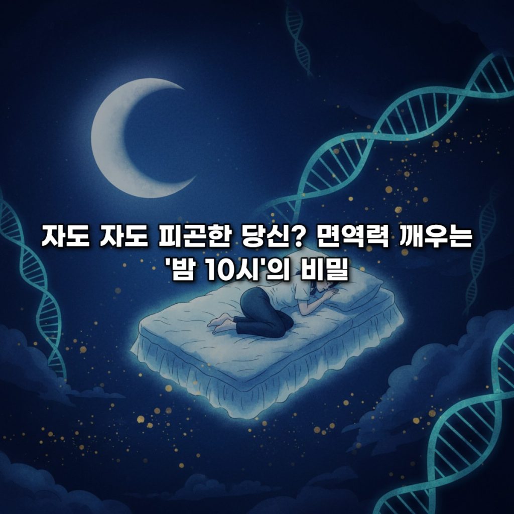 자도 자도 피곤하다면? 잠든 면역력을 깨울 골든타임!
