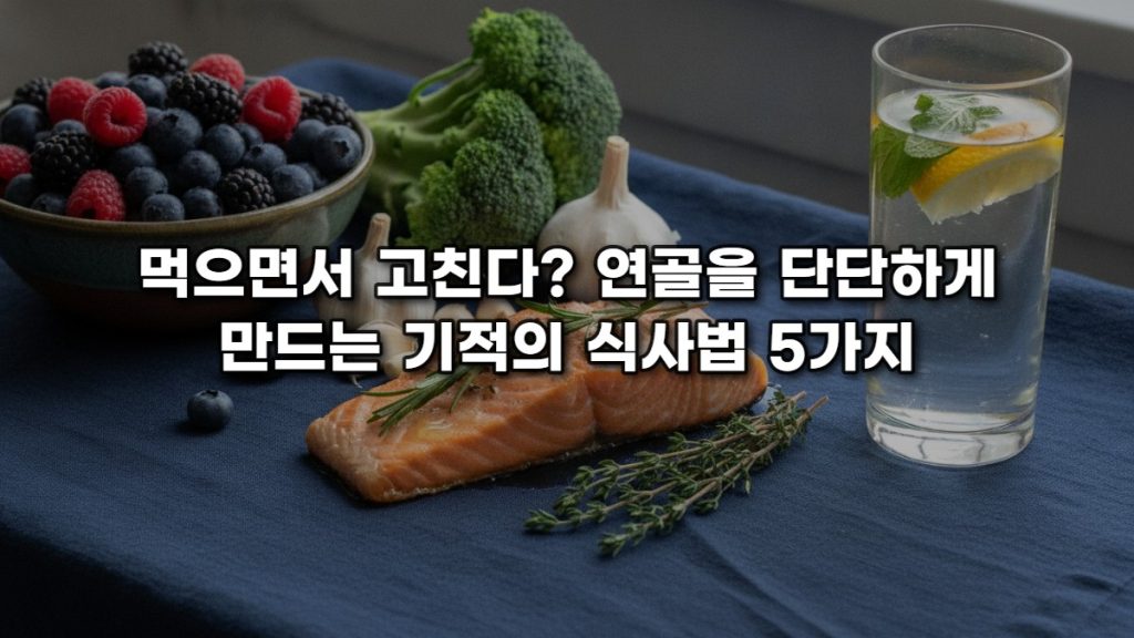먹으면서 고친다? 연골을 단단하게 만드는 기적의 식사법 5가지