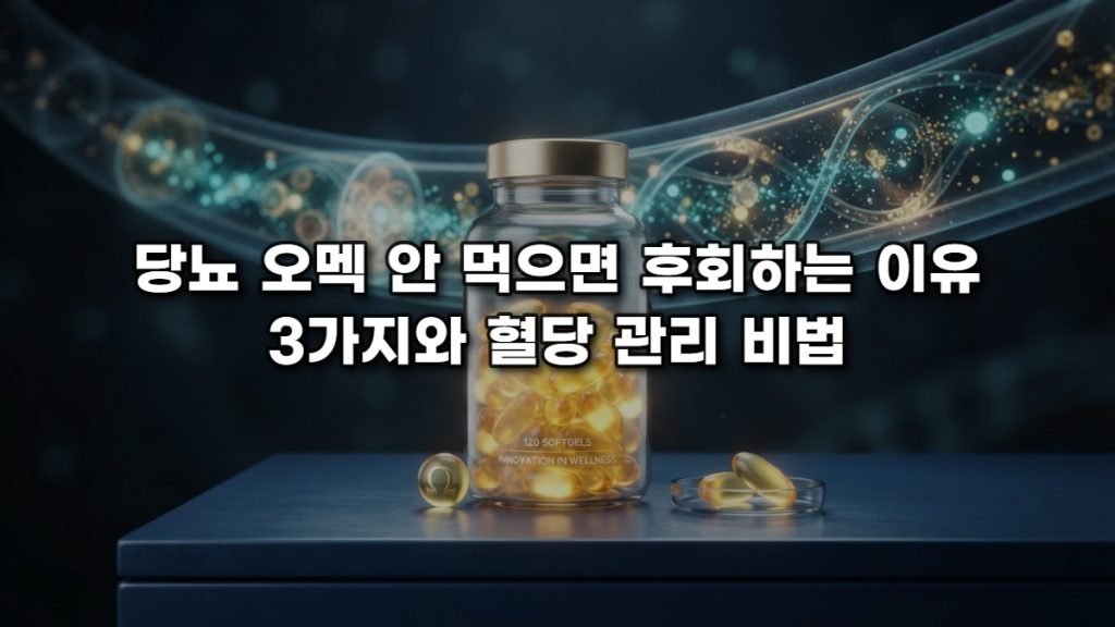당뇨 오멕 안 먹으면 후회하는 이유 3가지와 혈당 관리 비법