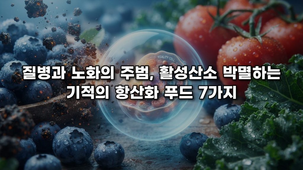 질병과 노화의 주범, 활성산소 박멸하는 기적의 항산화 푸드 7가지